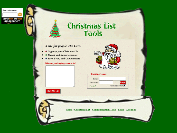 www.christmaslisttools.com
