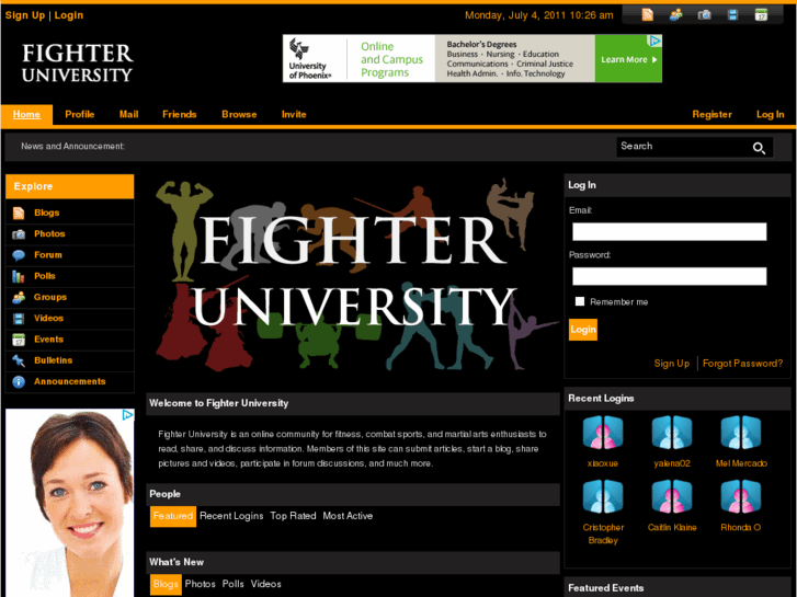 www.fighteruniversity.com