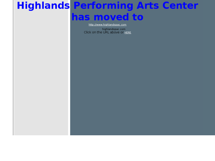 www.highlandsperformingartscenter.org