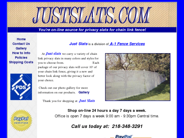 www.justslats.com