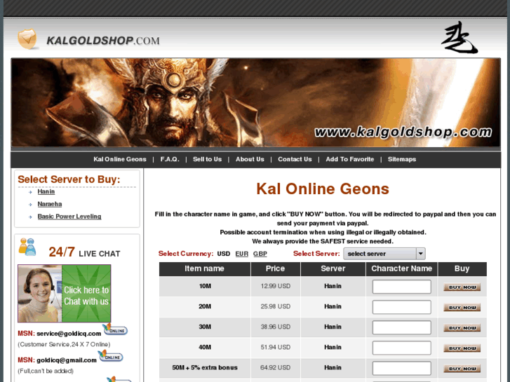 www.kalgoldshop.com