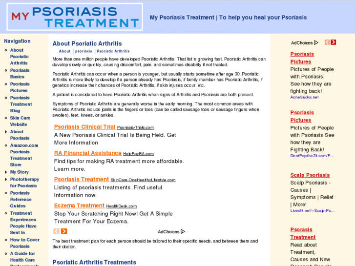 www.mypsoriasistreatment.com