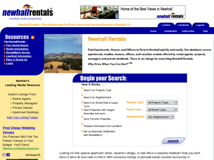 www.newhallrentals.com