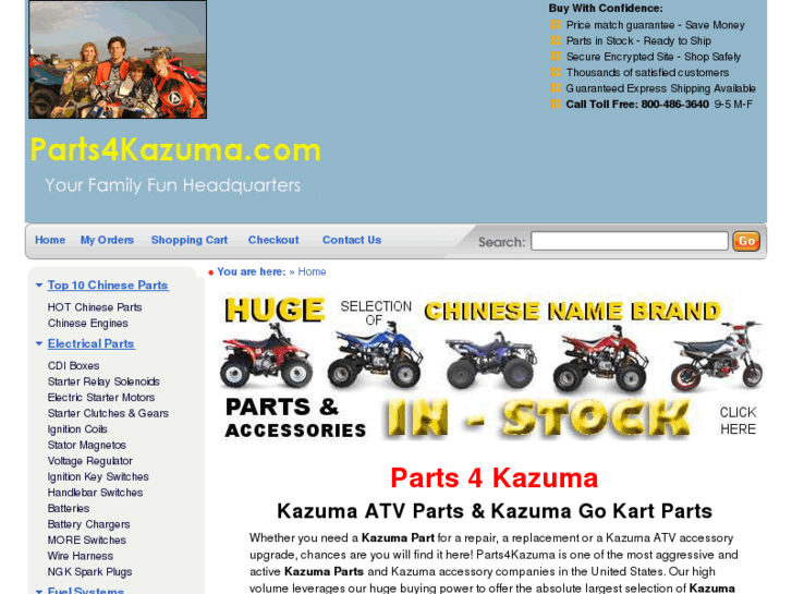 www.parts4kazuma.com