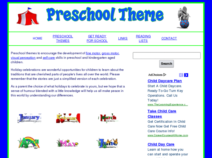 www.preschooltheme.com