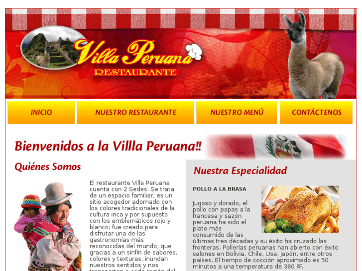 www.restaurantevillaperuana.net