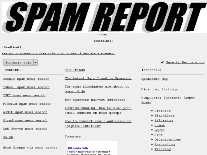 www.spamreport.net