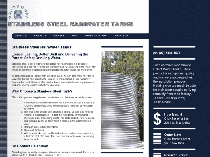 www.stainlessrainwatertanks.com