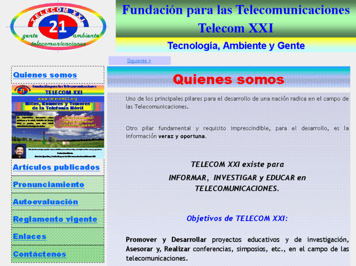 www.telecom21.org