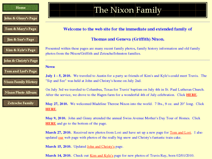 www.thenixonfamily.com