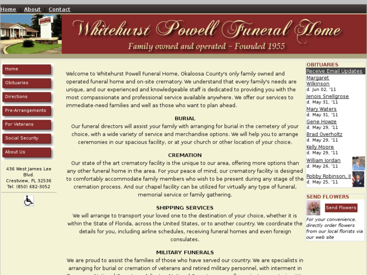 www.whitehurstpowellfuneralhome.com