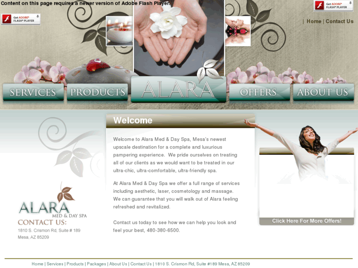 www.alaradayspa.com