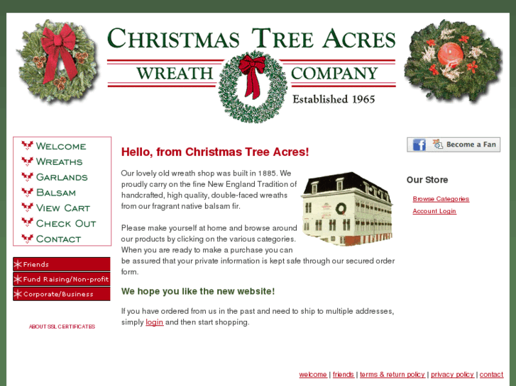 www.christmastreeacreswreathcompany.com