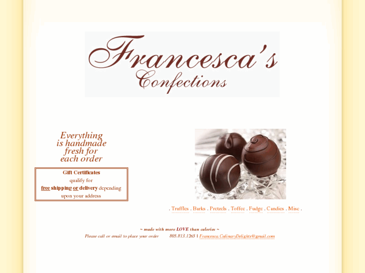 www.francescasculinarydelights.com