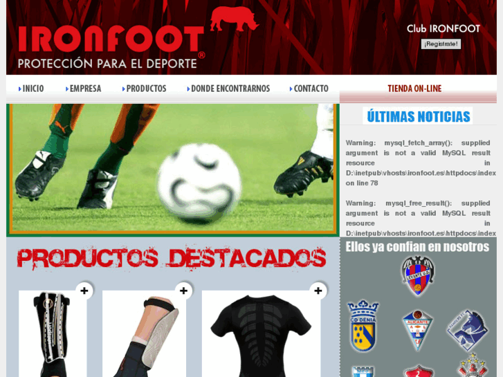 www.ironfoot.es