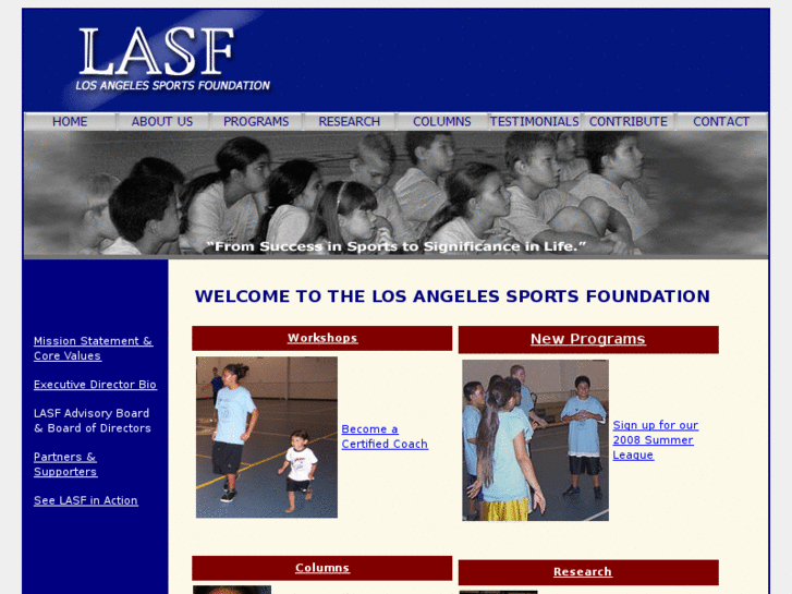 www.lasportsfoundation.org