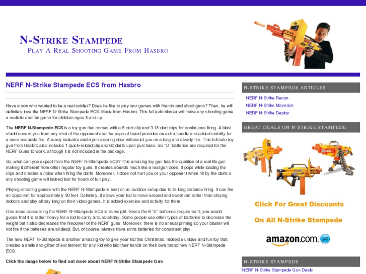 www.nerfstampedegun.net