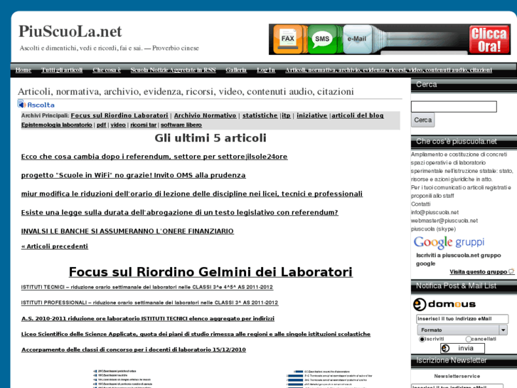 www.piuscuola.net