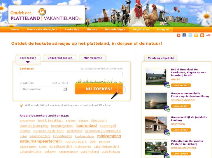 www.plattelandvakantieland.nl