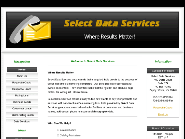 www.select-data-services.com