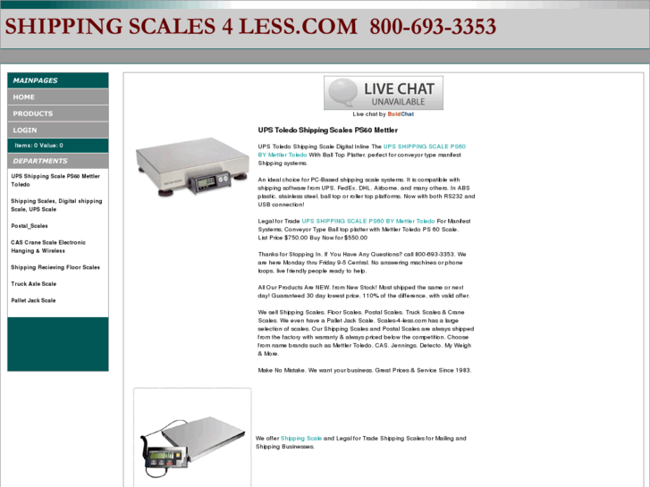 www.shippingscales4less.com