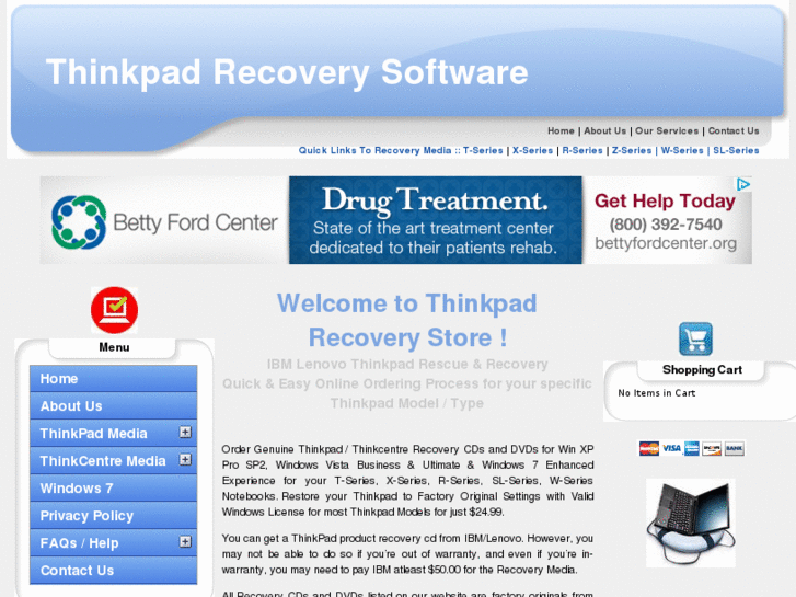 www.thinkpadrecoverycds.com