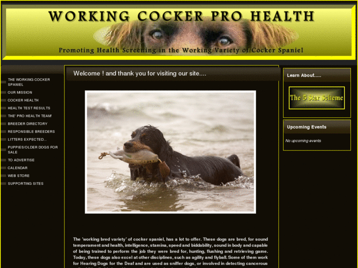 www.workingcockerhealthscreendirectory.com