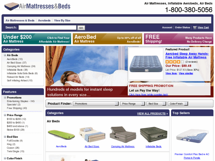 www.airmattressesandbeds.com