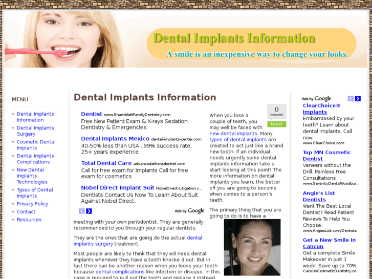 www.alldentalimplantsinformation.com