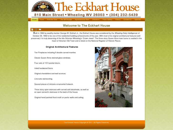 www.eckharthouse.com