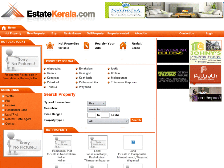 www.estatekerala.com