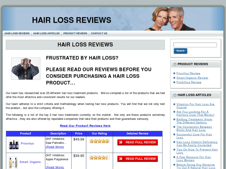 www.hairlossreviewsite.org