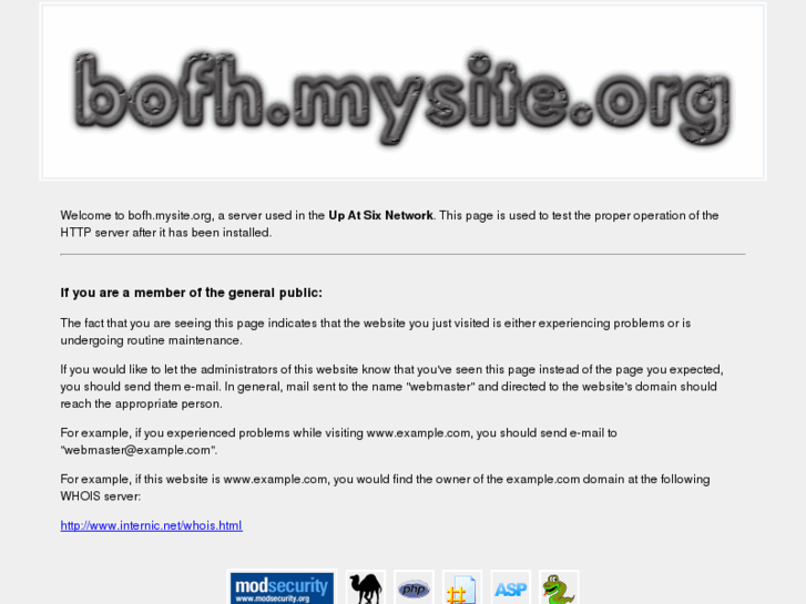 www.mysite.org