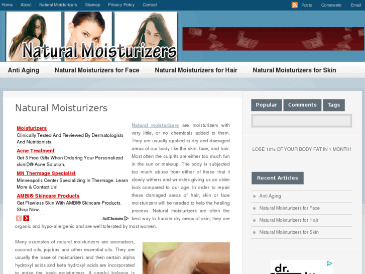 www.naturalmoisturizers.org