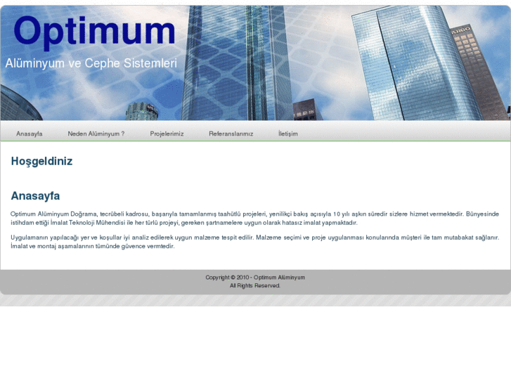 www.optimumaluminyum.com