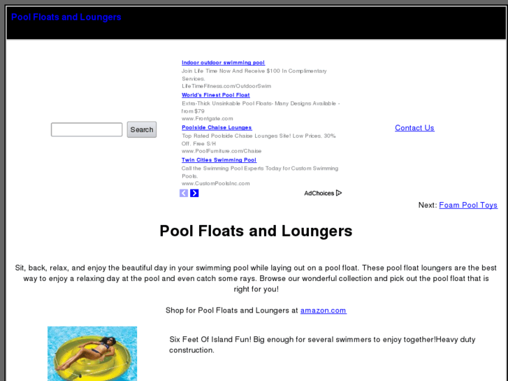 www.poolfloatsandloungers.com