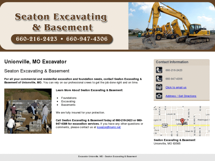 www.seatonexcavating.com