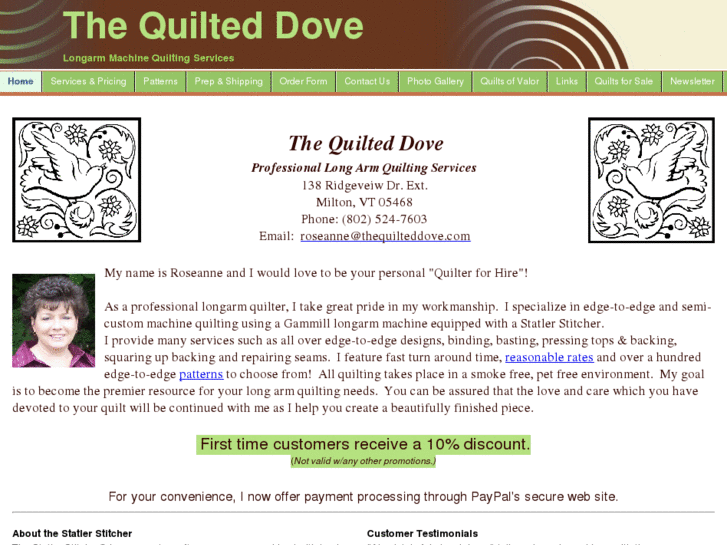 www.thequilteddove.com