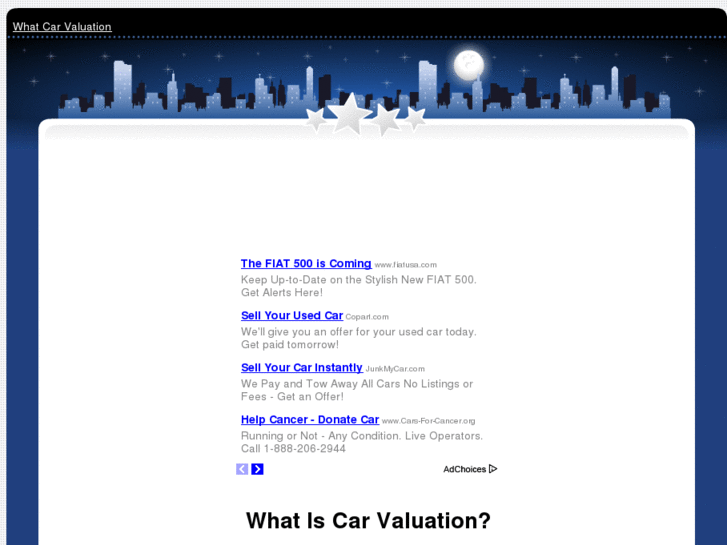 www.whatcarvaluation.com