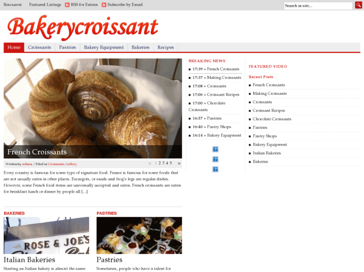 www.bakerycroissant.com