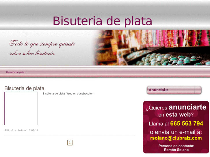 www.bisuteriadeplata.es