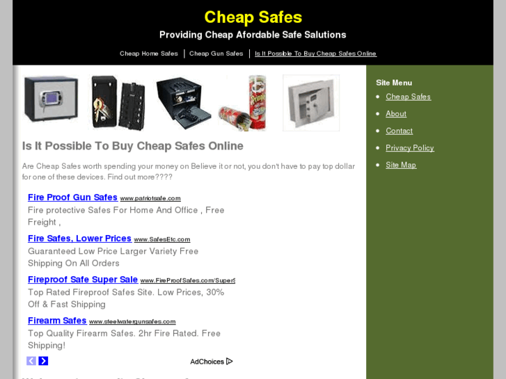 www.cheapsafes.org