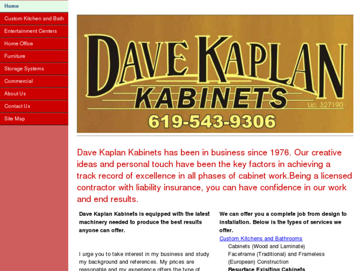 www.davekaplankabinets.com