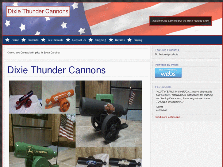 www.dixiethundercannons.com