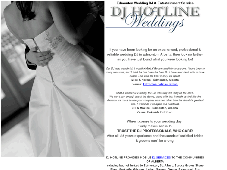 www.edmontonweddingdj.com