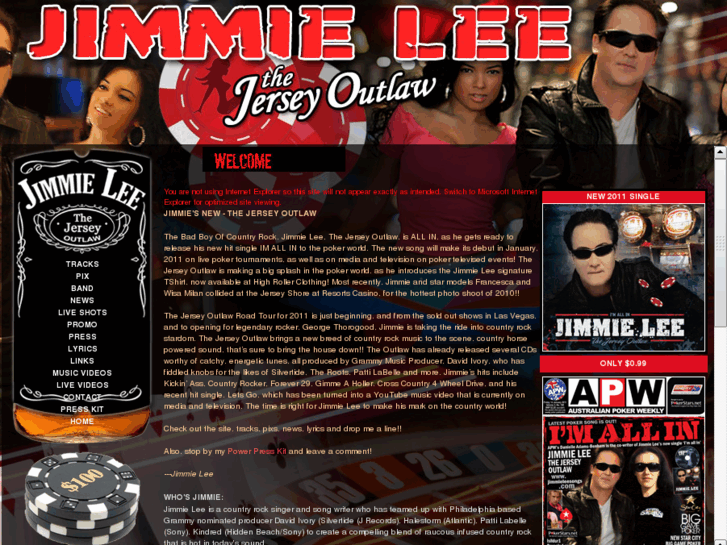 www.jimmieleerocks.com