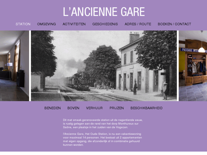 www.lanciennegare.com