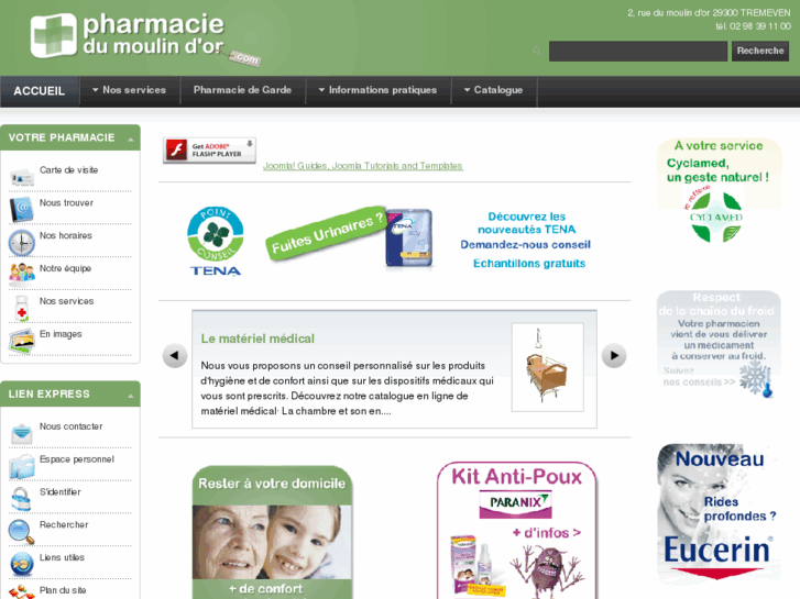 www.pharmaciedumoulindor.com