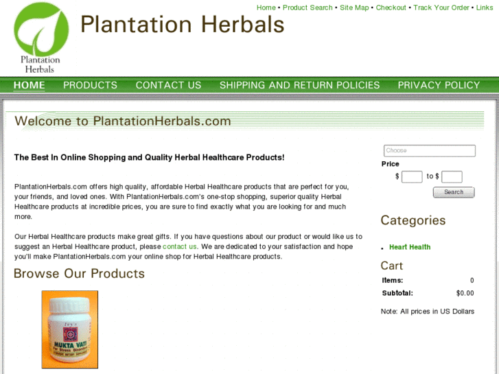 www.plantationherbals.com