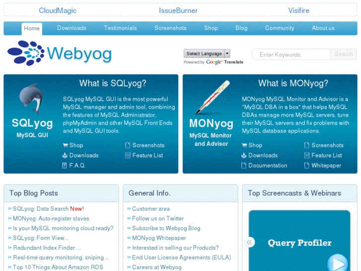 www.webyog.net